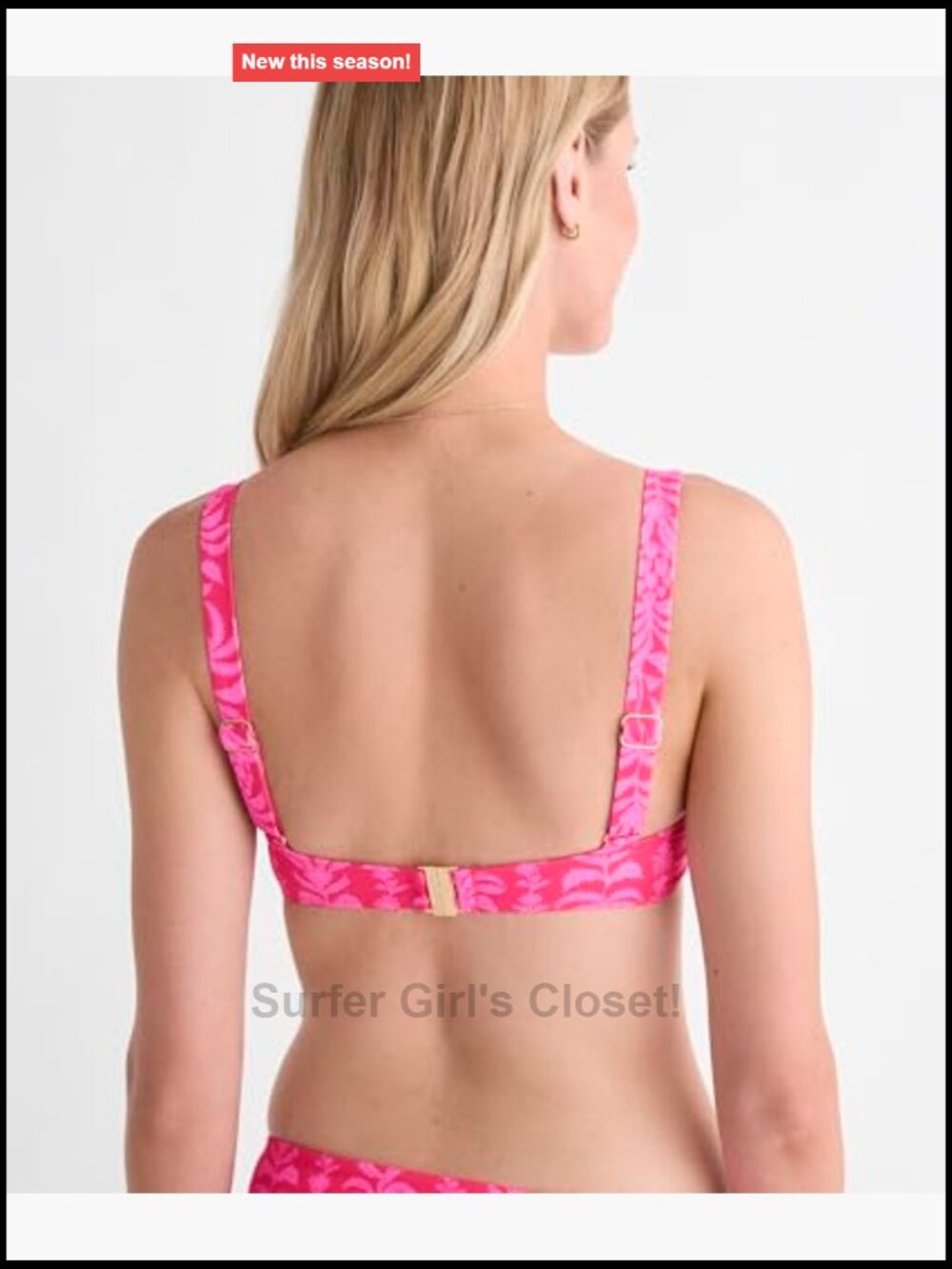 Balconette Underwire Bikini Top with UPF 50+ Sun Protection - Picture 5 of 7